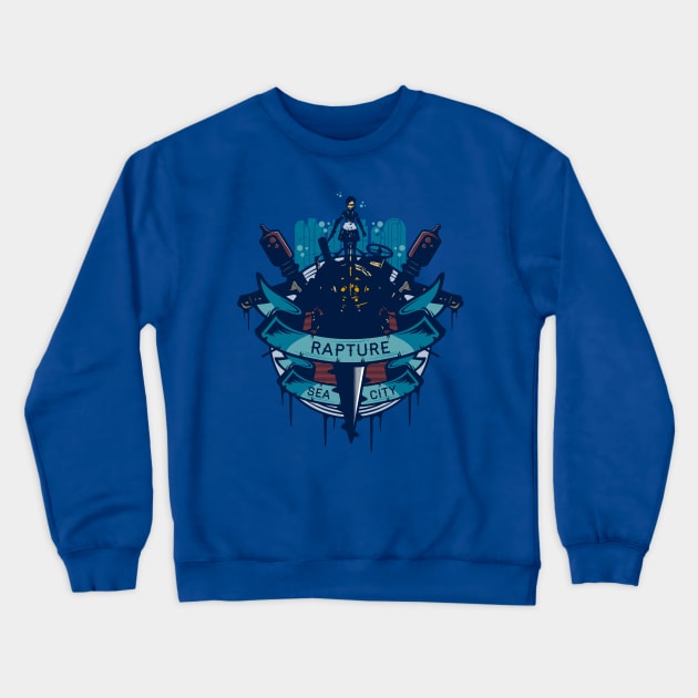 Bioshock Crewneck Sweatshirt by Alundrart